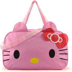 Hello kitty big duffel bag adjustable strap.NWT